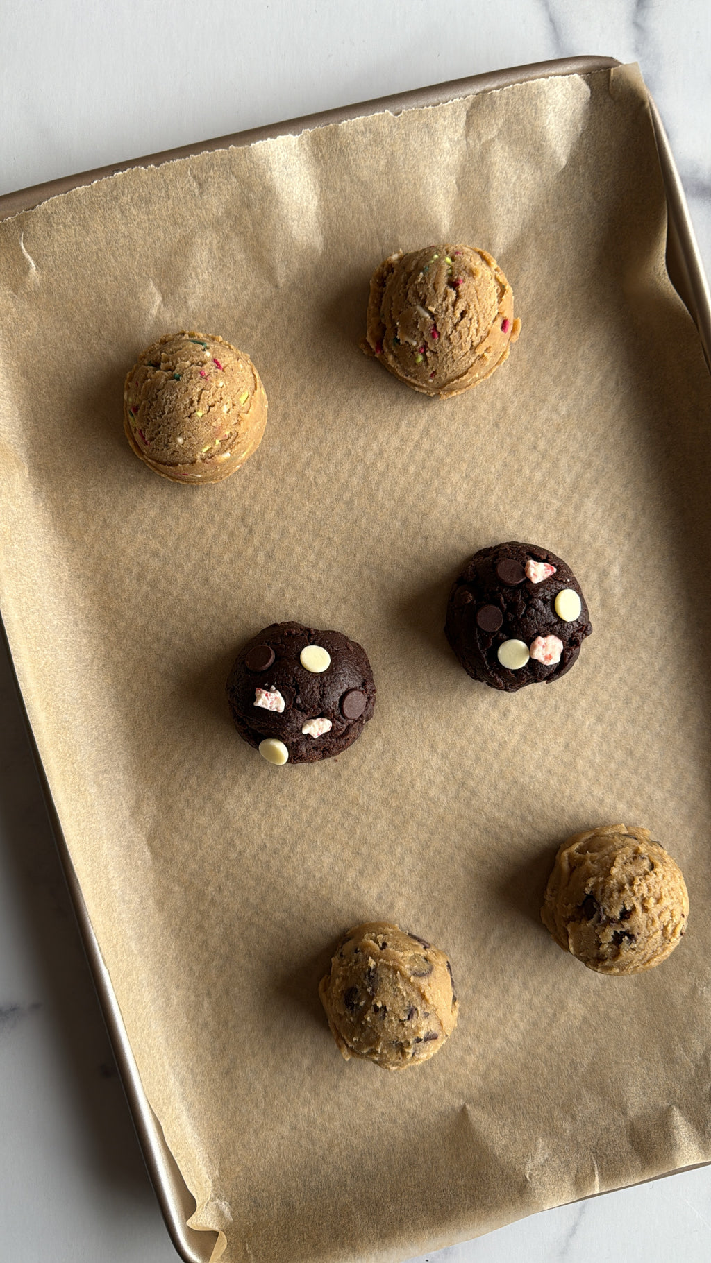 Ready to bake cookie dough