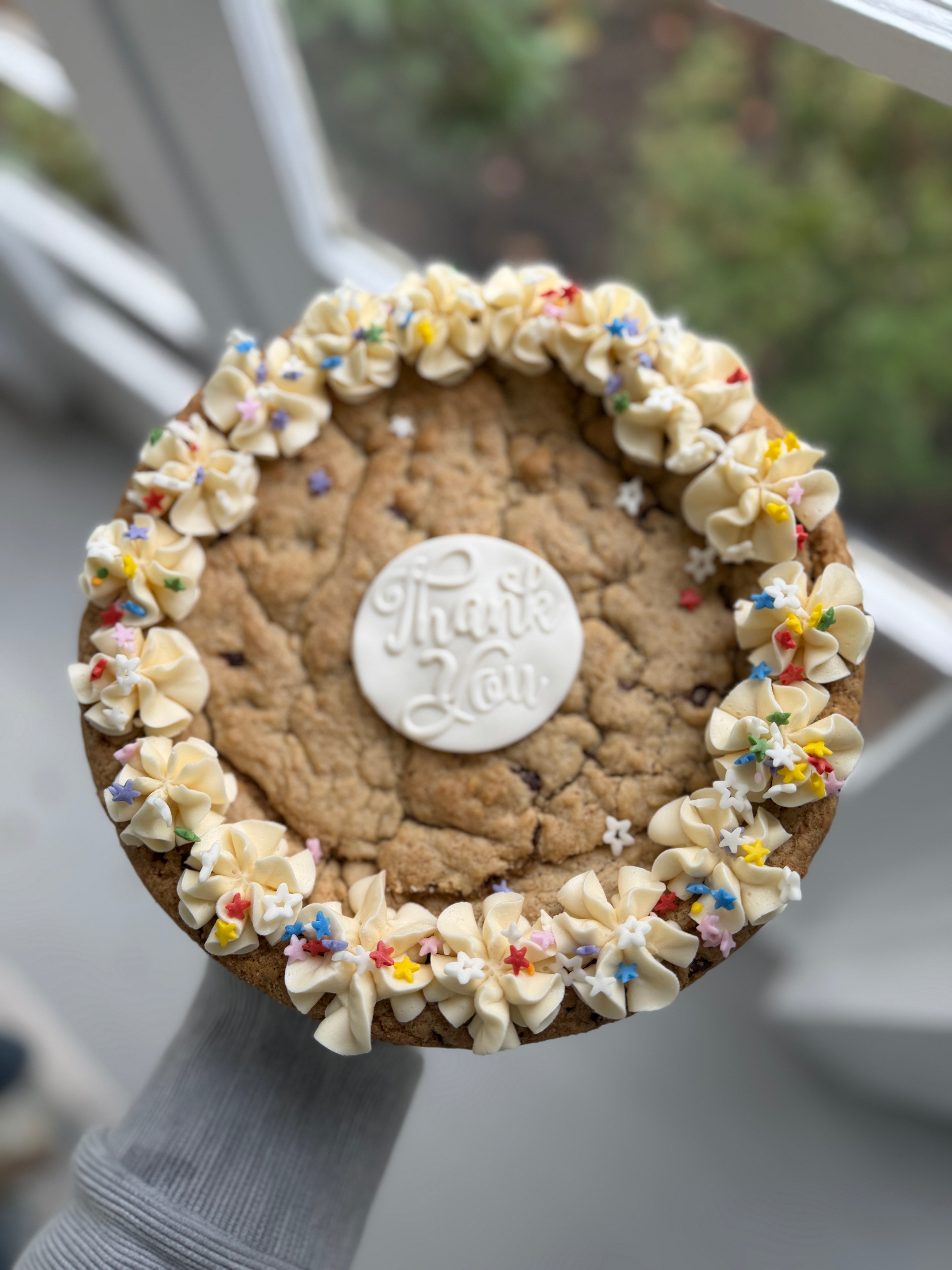 Thank You Cookie Cake
