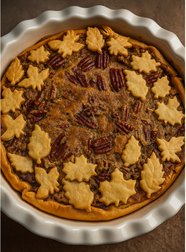 Pumpkin Pecan Pie